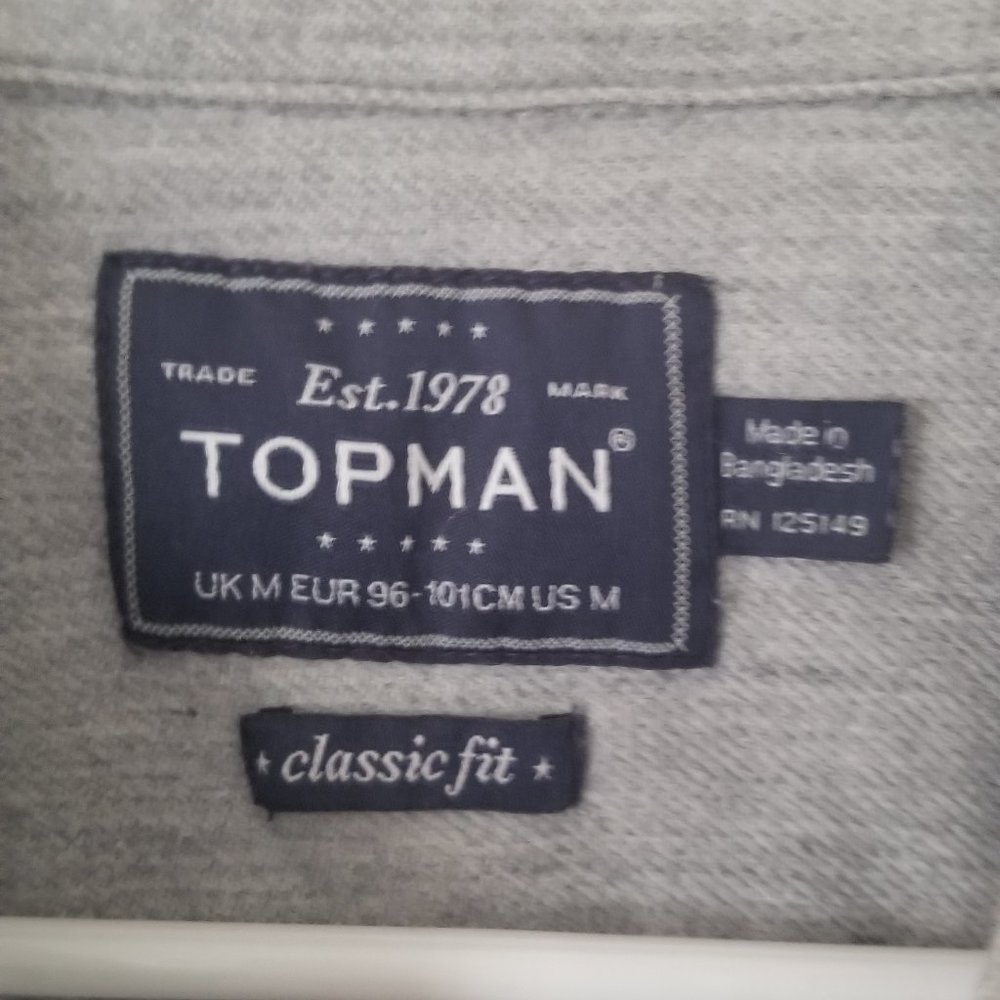 Topman Button Down Flannel - Picture 2 of 4